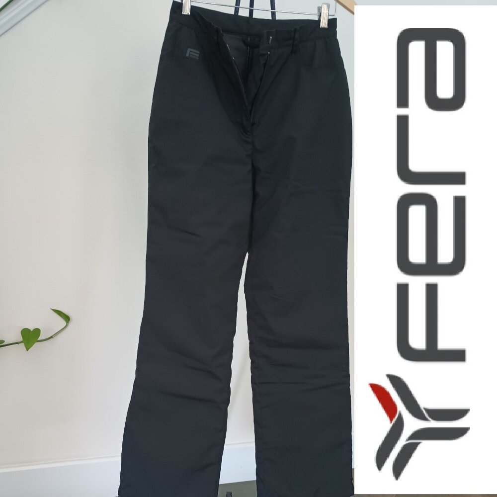 Fera Black Snow Ski Pants size 8L